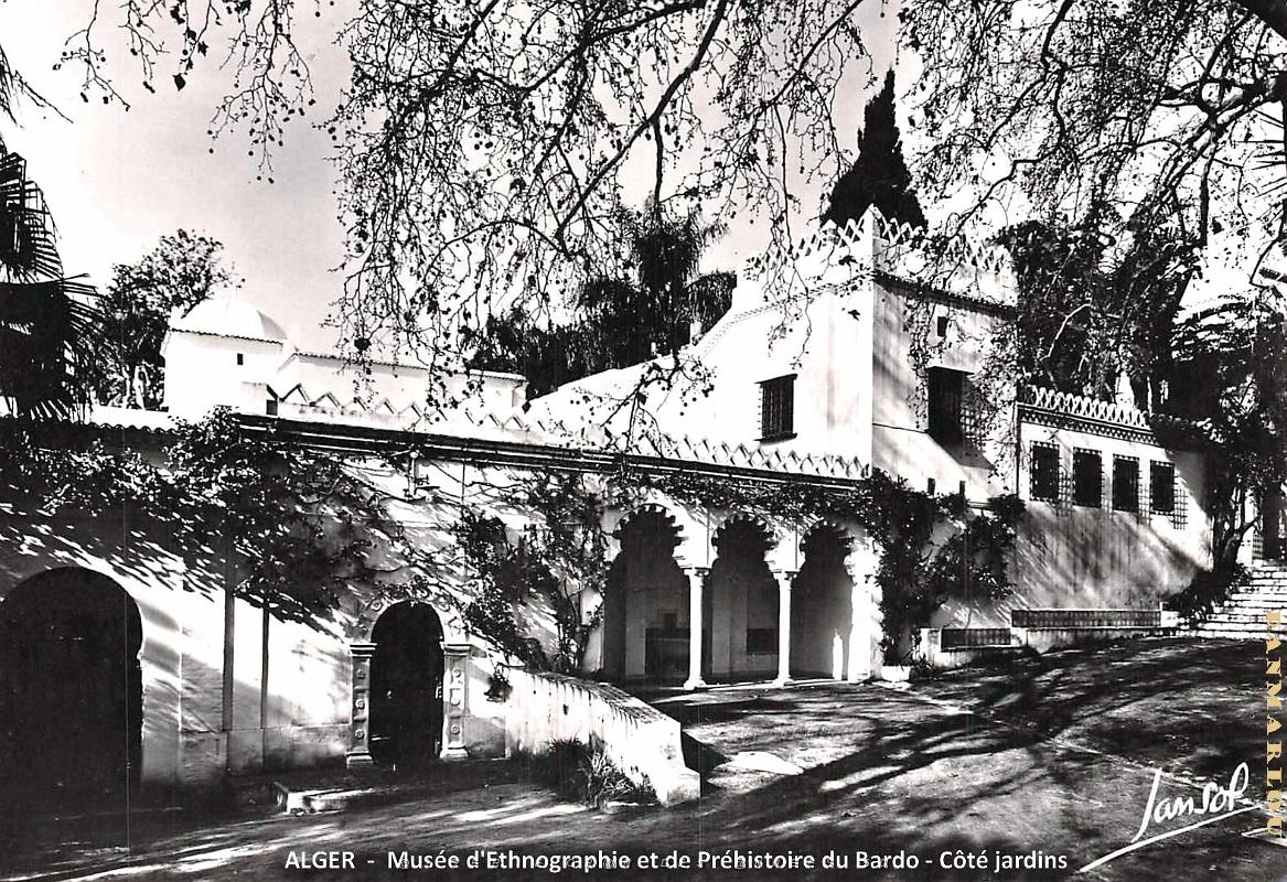Alger - Musee Ethnographie et Prehistoire du Bardo - Cote Jardins .jpg